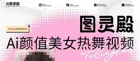 全网首发，原价988图灵殿AI颜值美女热舞视频，云端生图，轻松过原创-多金网赚