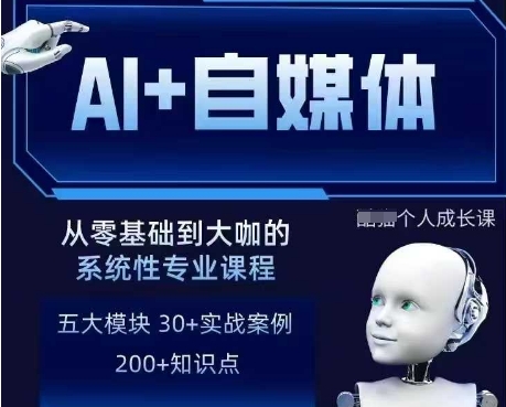 AI+自媒体+RPA变现训练营，写作变现+AI使用+SEO+多平台运营+RPA自动化-多金网赚