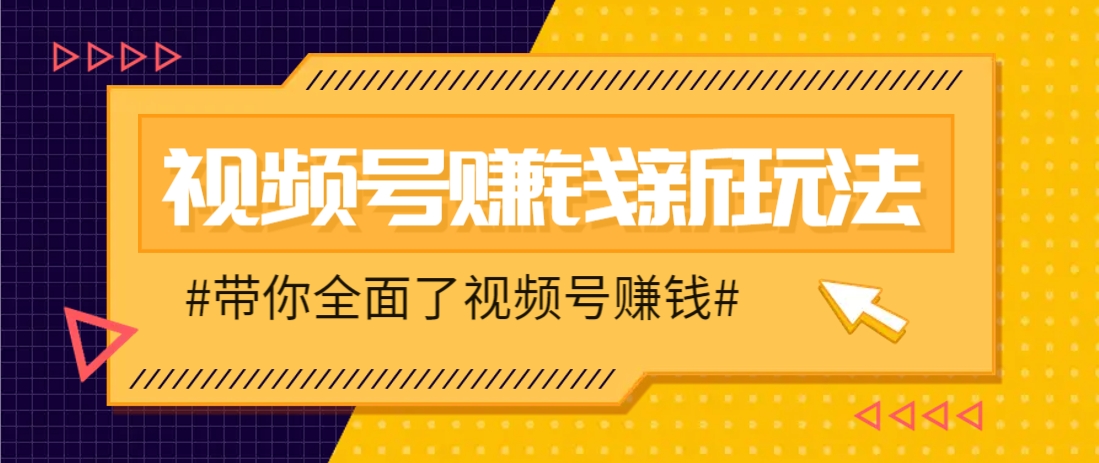 视频号短视频带货新玩法，用这个方法，一天佣金4407(附详细教程)-多金网赚网