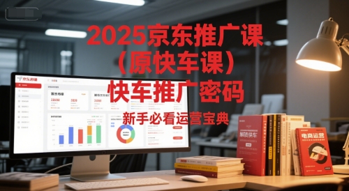 2025京东推广课(原快车课)解锁京东快车推广密码，新手必看运营宝典-多金网赚