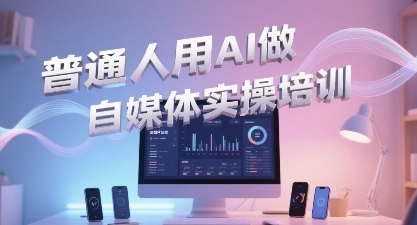 普通一个人用AI做自媒体，助你轻松开启AI自媒体创作之路-多金网赚