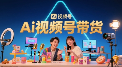 风口已至！AI视频号带货轻松月入过1W，99%的普通人却卡在内容制作门槛-多金网赚网